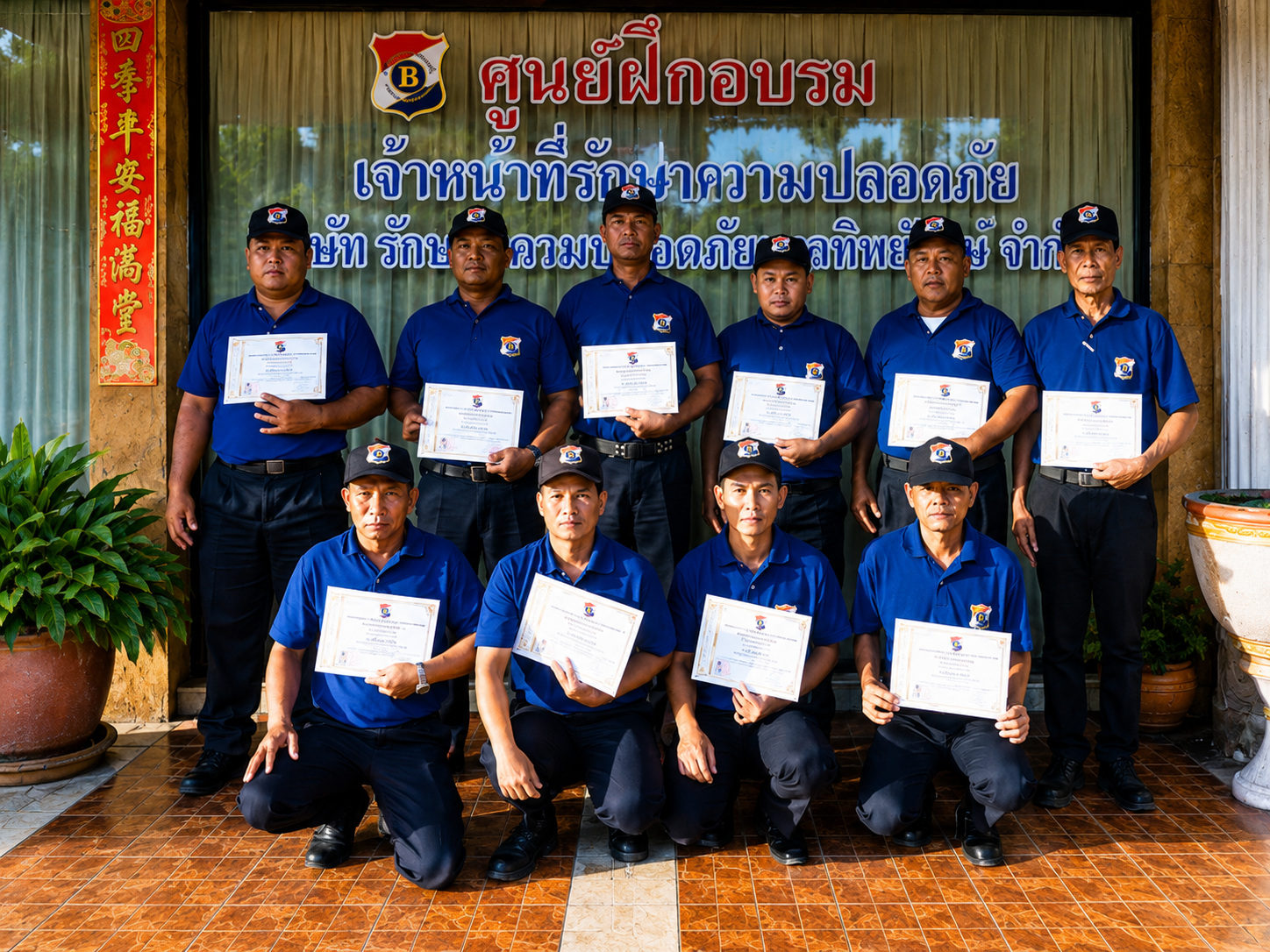 การตรวจสอบมาตรฐานการปฏิบัติงานของเจ้าหน้าที่รักษาความปลอดภัย