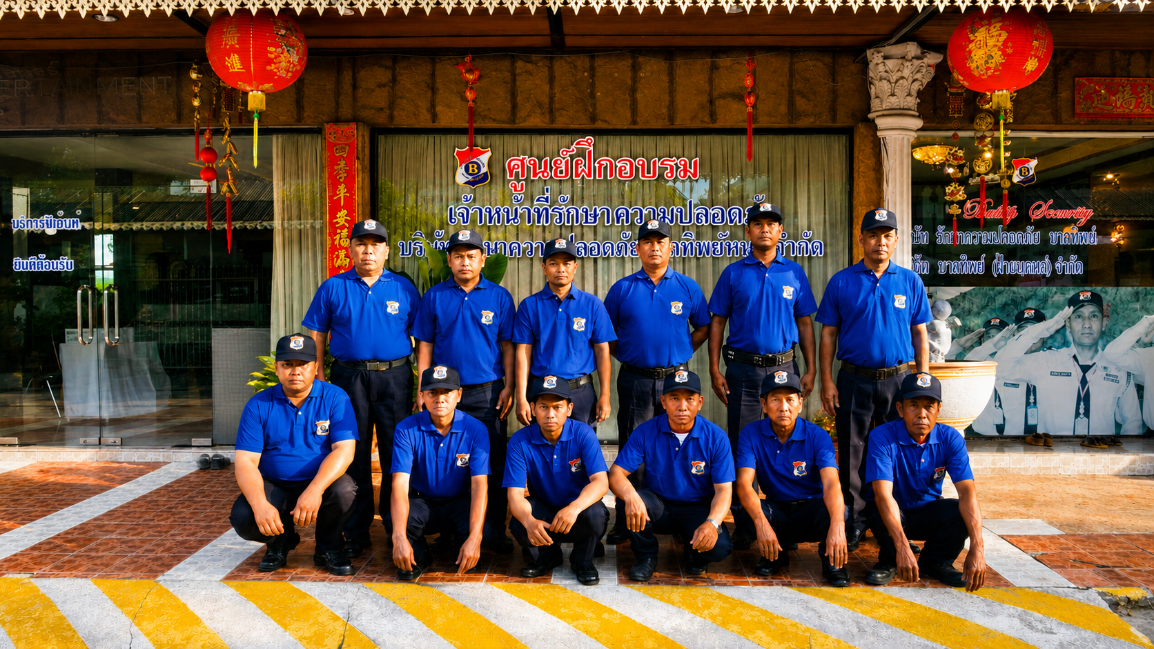 ทีมเจ้าหน้าที่รักษาความปลอดภัย บริษัท ธัญพิทักษ์กรุ๊ป จำกัด